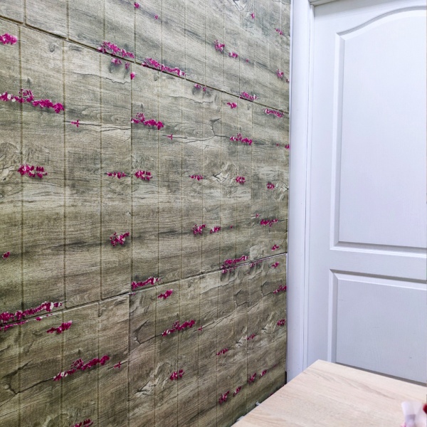 3D-панель с ПВХ самоклеящаяся дерево цветущая сакура 0,49 кв.м 