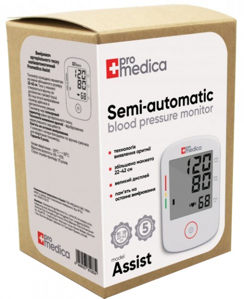 Тонометр електронний ProMedica Assist