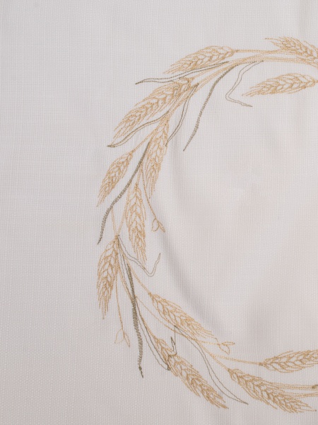 Ранер Жито 333-22/00 64x64 см молочний крем Едельвіка 