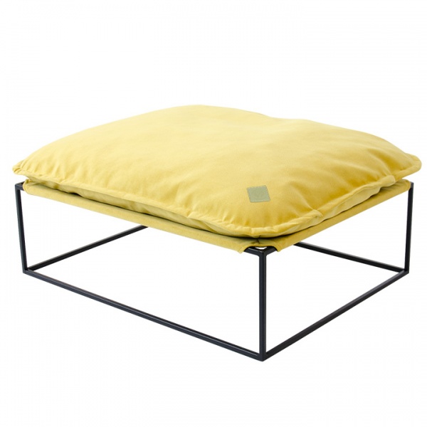 Лежак 10 центів для Джека Клочан М желтый 65х50х30 см