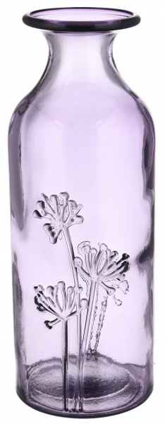 Ваза стеклянная San Miguel Jardin 19 см мальва 