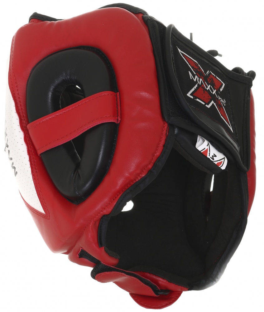 Шлем боксерский MaxxPro р. M AHG-626 Red vynil M красный