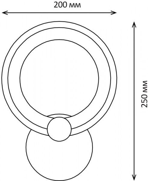 Бра Hopfen Hopfen LED 11W 11 Вт белый Aquila 