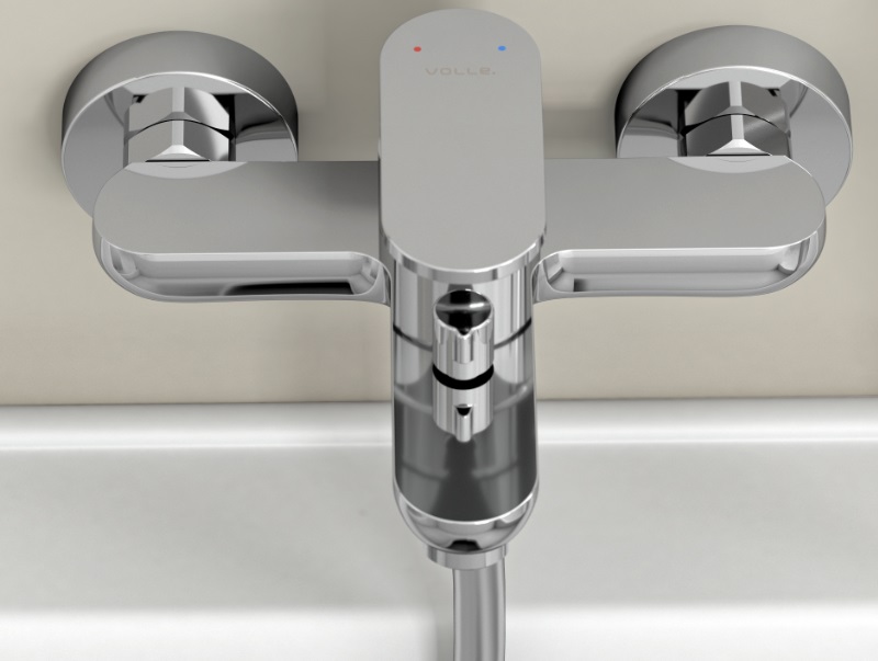 Смеситель для ванны VOLLE CARLOS, cromo