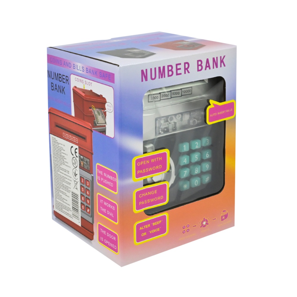 Сейф-копилка Shantou с кодом 881506GS