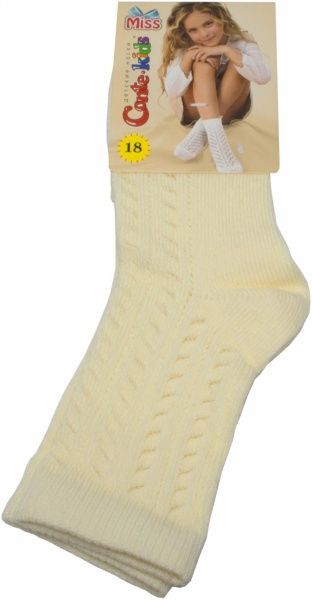 Носки детские Conte-Kids MISS 115 р.18 кремовый 