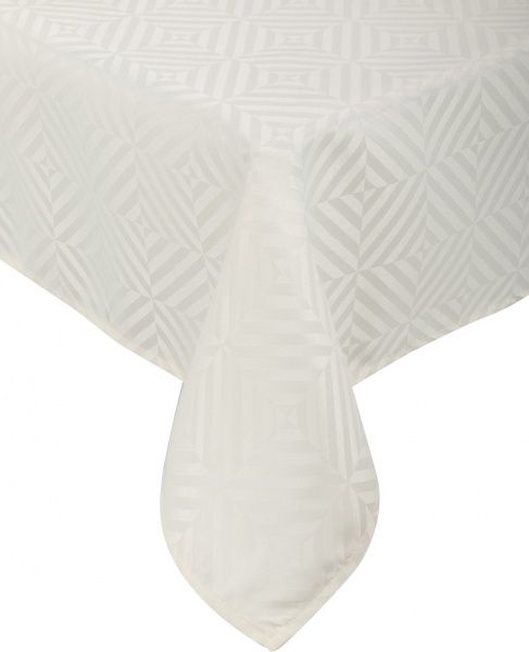 Скатерть 140x220 см молочный Home Beyond 