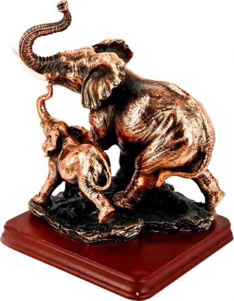 Статуэтка слон и слоненок EW540 38180