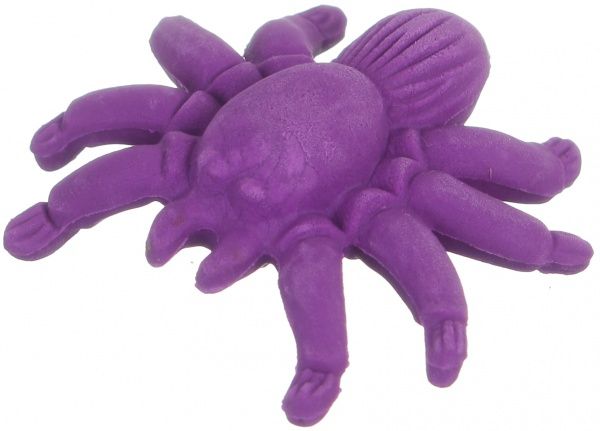 Ластик Тарантул фиолетовый