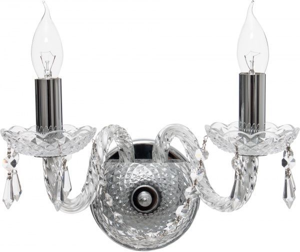 Бра Arte Lamp Merci 2x60 Вт E14 хром A2120AP-2CC 