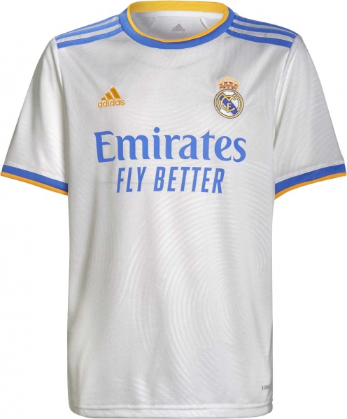 Футболка Adidas REAL H JSY Y GR3994 р.152 білий