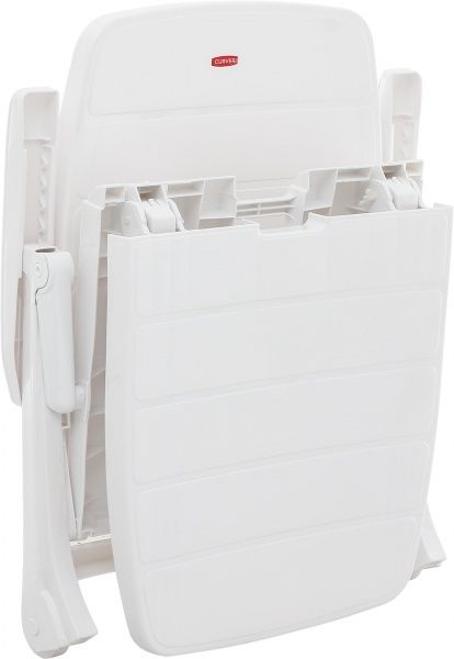 Шезлонг раскладной Curver Roma белый 73x190 см 