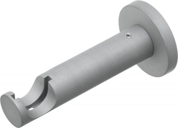 Тримач для карниза Gardinia Kira одинарний набірний d19 мм срібний 1 шт. 