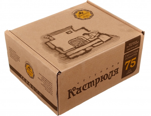 Каструля чавунна лита 4 л S&T