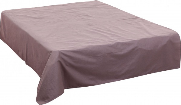 Простирадло 160x220 см тауп Моно 