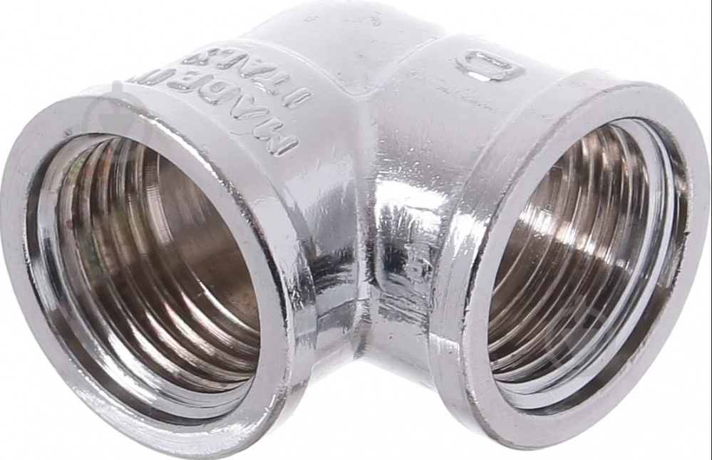 Коліно Hi-Therm 1/2 ВВ (хром)