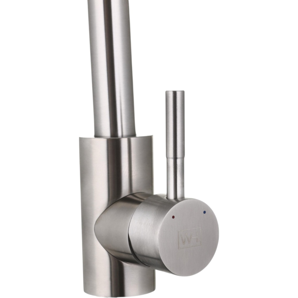 Змішувач для кухні Water House Ring Г-подібний вилив сатин