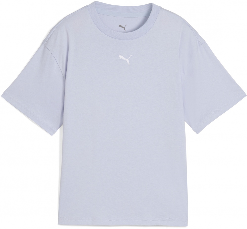 Футболка Puma ESS Boxy Tee G 68513147 р.140 блакитний