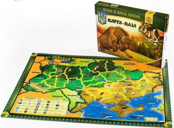 Пазли Uteria Флора і фауна України