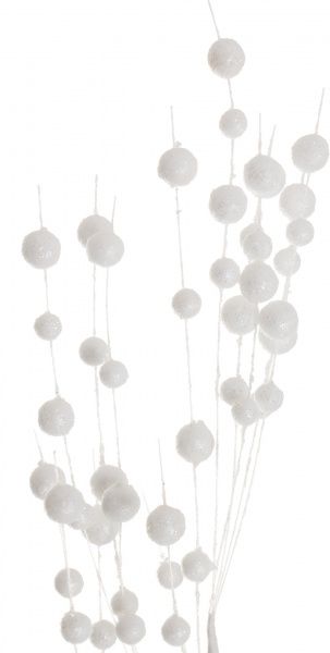 Гілочка декоративна з блискітками 70 см EYM15003 