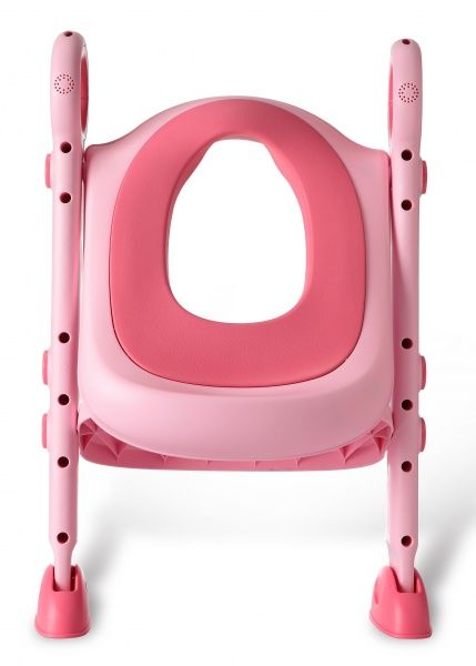 Сиденье для унитаза Babyhood с полиуретановым кольцом BH-122Р розовое