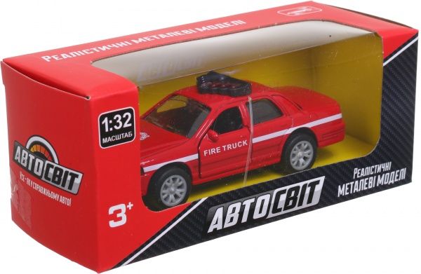 Автомодель АвтоСвіт 1:32 Машинка в асортименті AS-1896