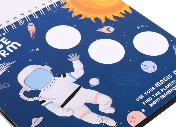 Набор для творчества скретч-арт Spaceman 521B-24