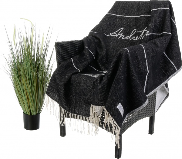 Плед by Andre TAN Список бажань 140x200 см чорний SoundSleep 