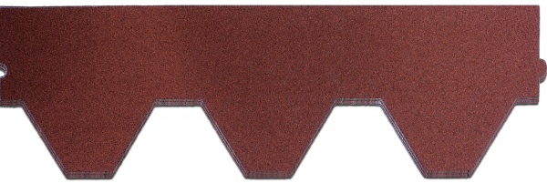 Битумная черепица MATIZOL® PATIO сотая красная 3 кв.м