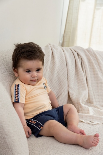 Комплект для хлопчиків Dirkje р.86 синій із персиковим T46636-31 