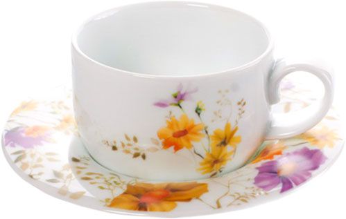 Чашка з блюдцем Kosmeya 220 мл DPL