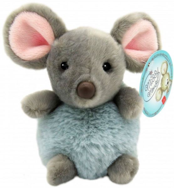 Мягкая игрушка Aurora мышонок мальчик Пом-Пом 15 см 190055A