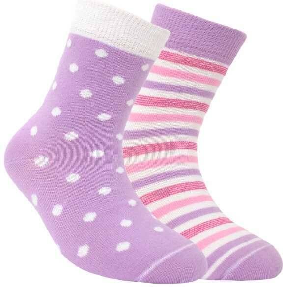 Шкарпетки дитячі ESLI E (2 пари) 14С-14СПЕ 706 р.16 бузковий 