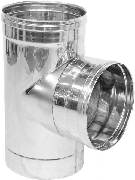 Тройник моно 0,5 мм нерж Ф110 мм 87°Versia-Lux 