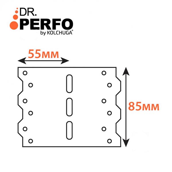 Держатель балок 55x55x85мм 1,2мм 