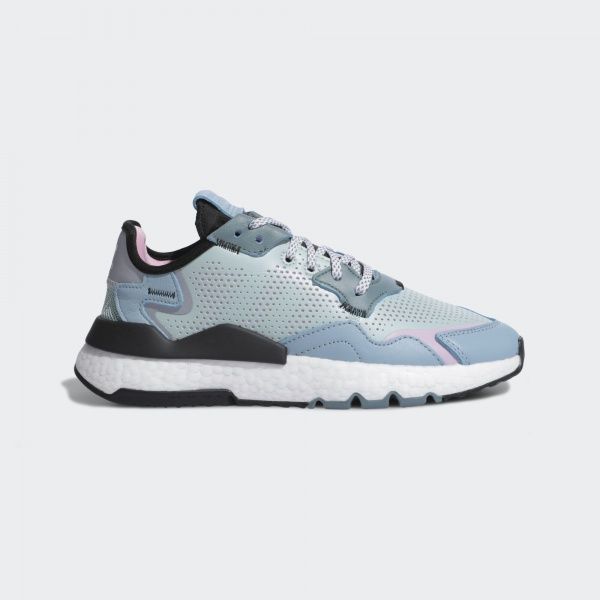 Кроссовки Adidas NITE JOGGER W EF5419 р.4,5 зеленый