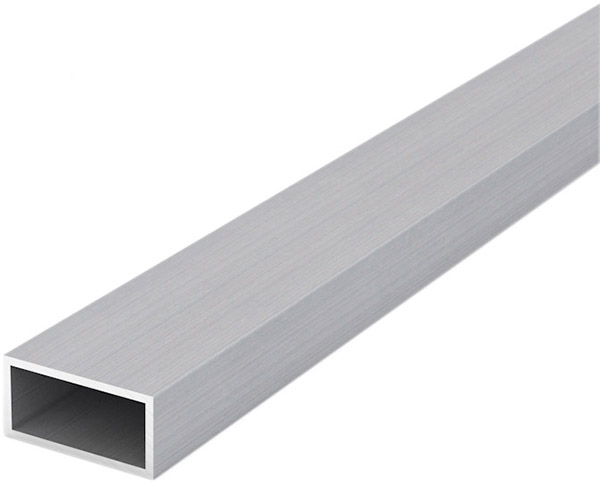 Труба профільна прямокутна алюміній АЛЮПРО без покриття 40x20x2xмм