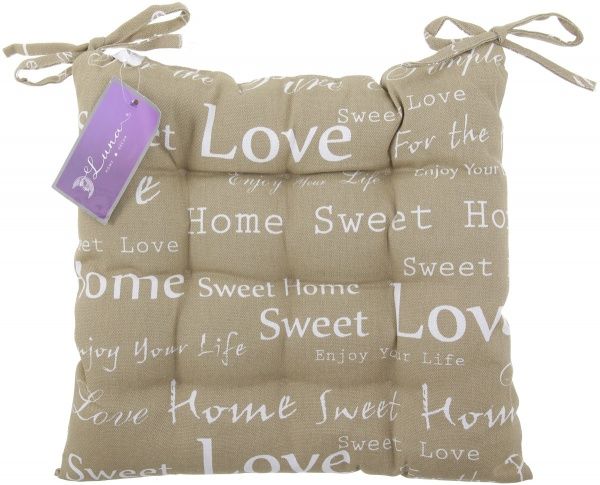 Подушка Уют 40х40 см бежевый Luna