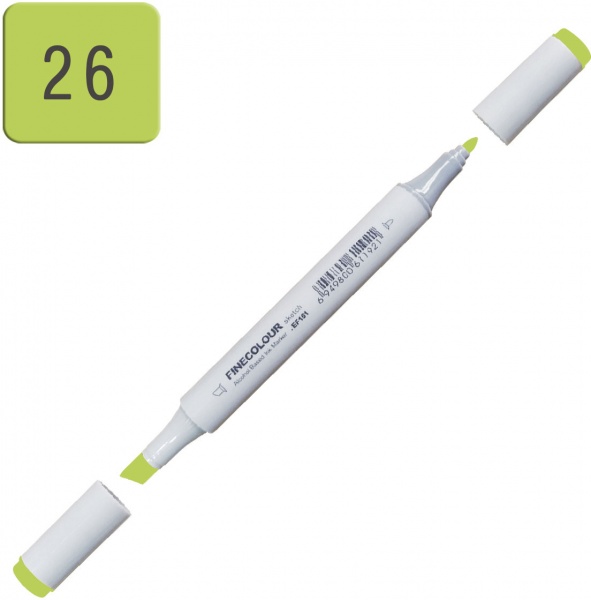 Маркер спиртовой FINECOLOUR Junior EF101-26 шартрез 