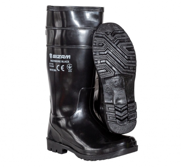 Сапоги резиновые Sizam Baltimore р.42 36345 черный