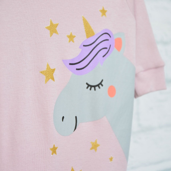 Ромпер-реглан для девочки Blanka Звездочка р.80 розовый 12930 