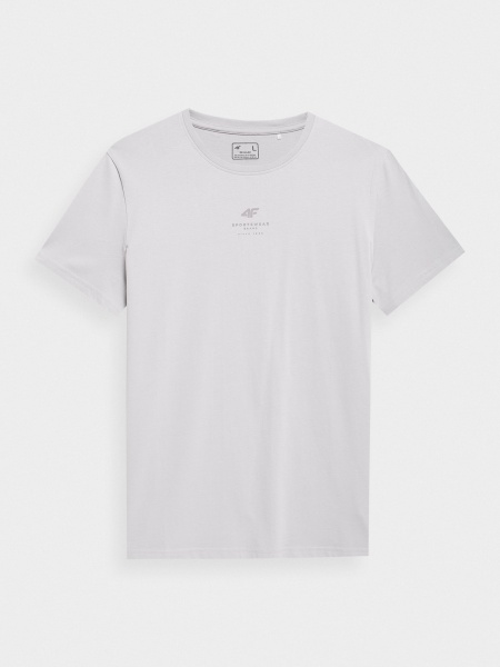 Футболка 4F TSHIRT M363 4FSS23TTSHM363-25S р.S сірий