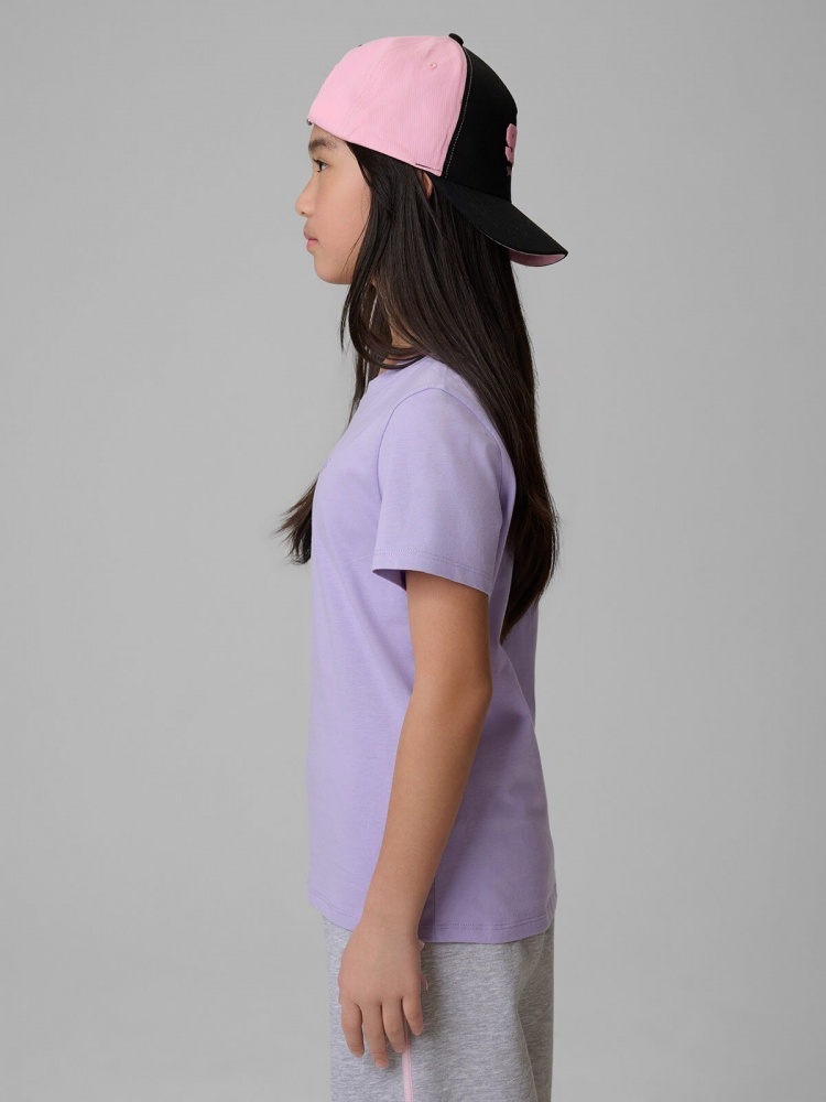 Футболка 4F TSHIRT F3003 4FJWSS26TTSHF3003-51S р.146 фіолетовий