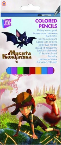 Олівці кольорові Микита Кожум'яка NT08106 12 шт. Cool For School