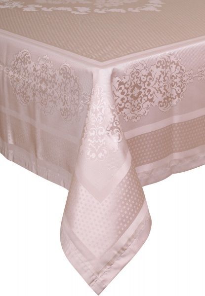 Скатерть Caramel 160x220 см бежевый Karna 
