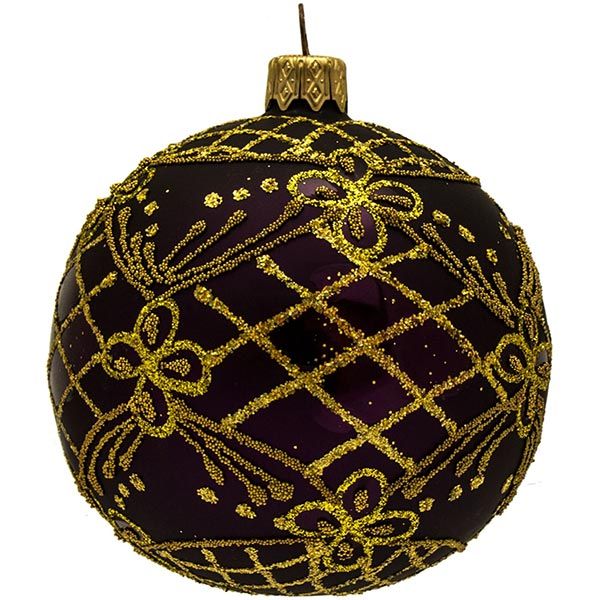 Шарик новогодний 2620-13 80 мм
