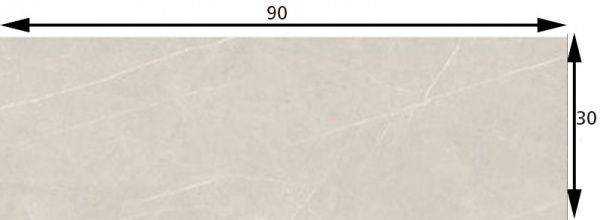 Плитка Cifre Pietra Cream 30х90 