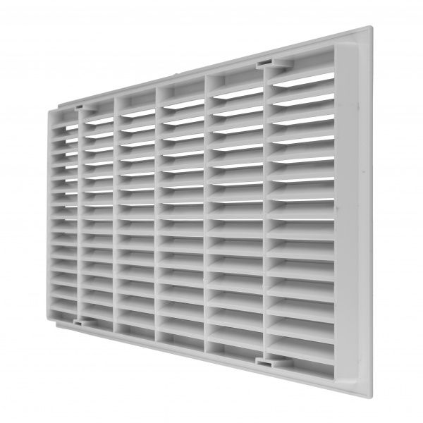Гратка для вентиляції MiniMax 500 x 200 (1222) пластик білий 