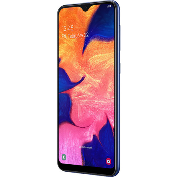 Смартфон Samsung Galaxy A10 SM-A105F Duos ZKG (SM-A105FZBGSEK) blue