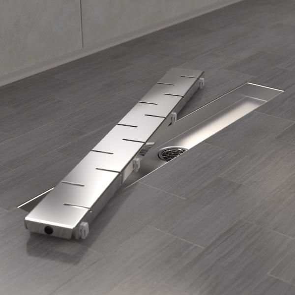 Линейный трап для душа Rhein Piano-550